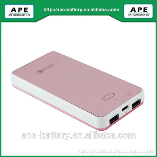 Embedded Qualcomm Quick Charge 3.0/2.0 IN & OUT Mobile Power MP8000Q3C